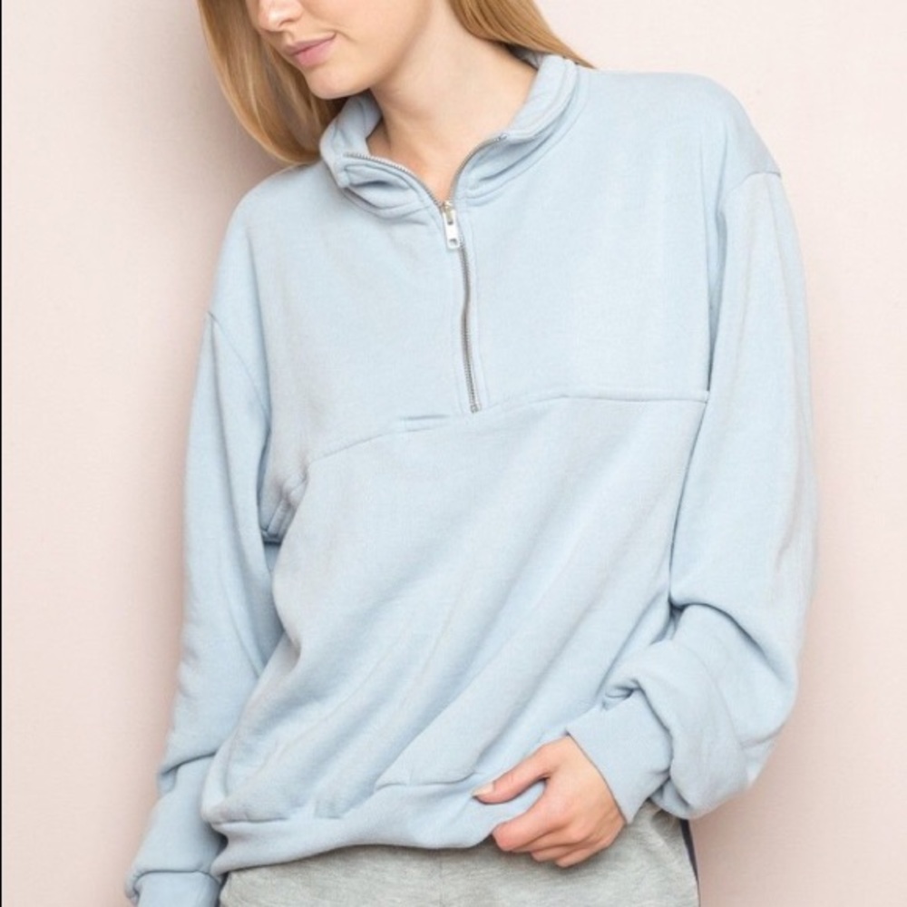 brandy melville zip up